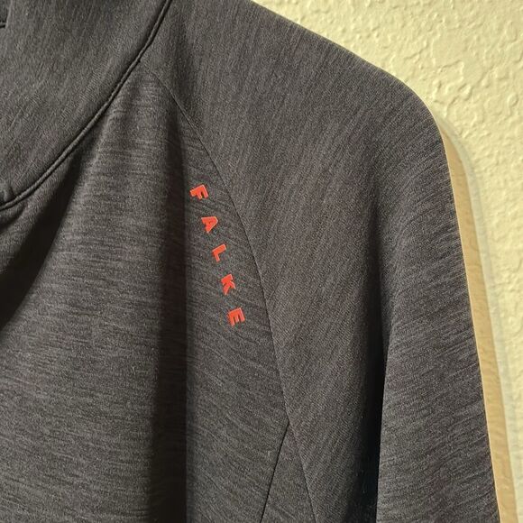 Falke 1/4 Zip Long Sleeve Shirt Large - Picture 3 of 5